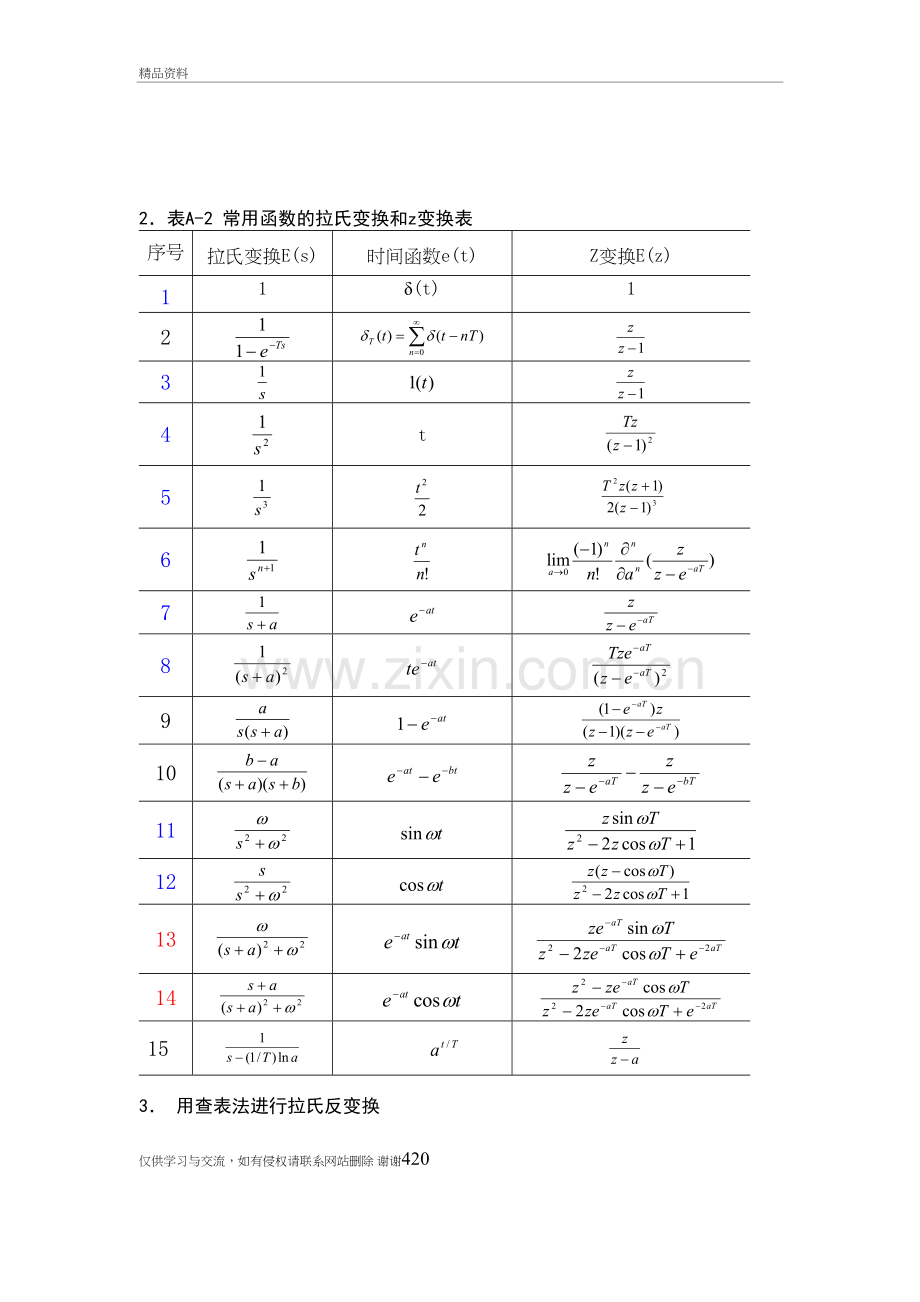 拉普拉斯变换公式-常见拉普拉斯变换公式教程文件.doc_第3页