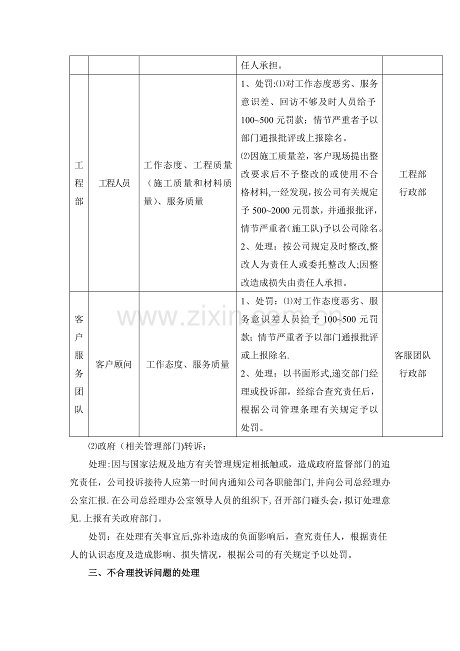 投诉管理办法及处罚制度.doc_第3页