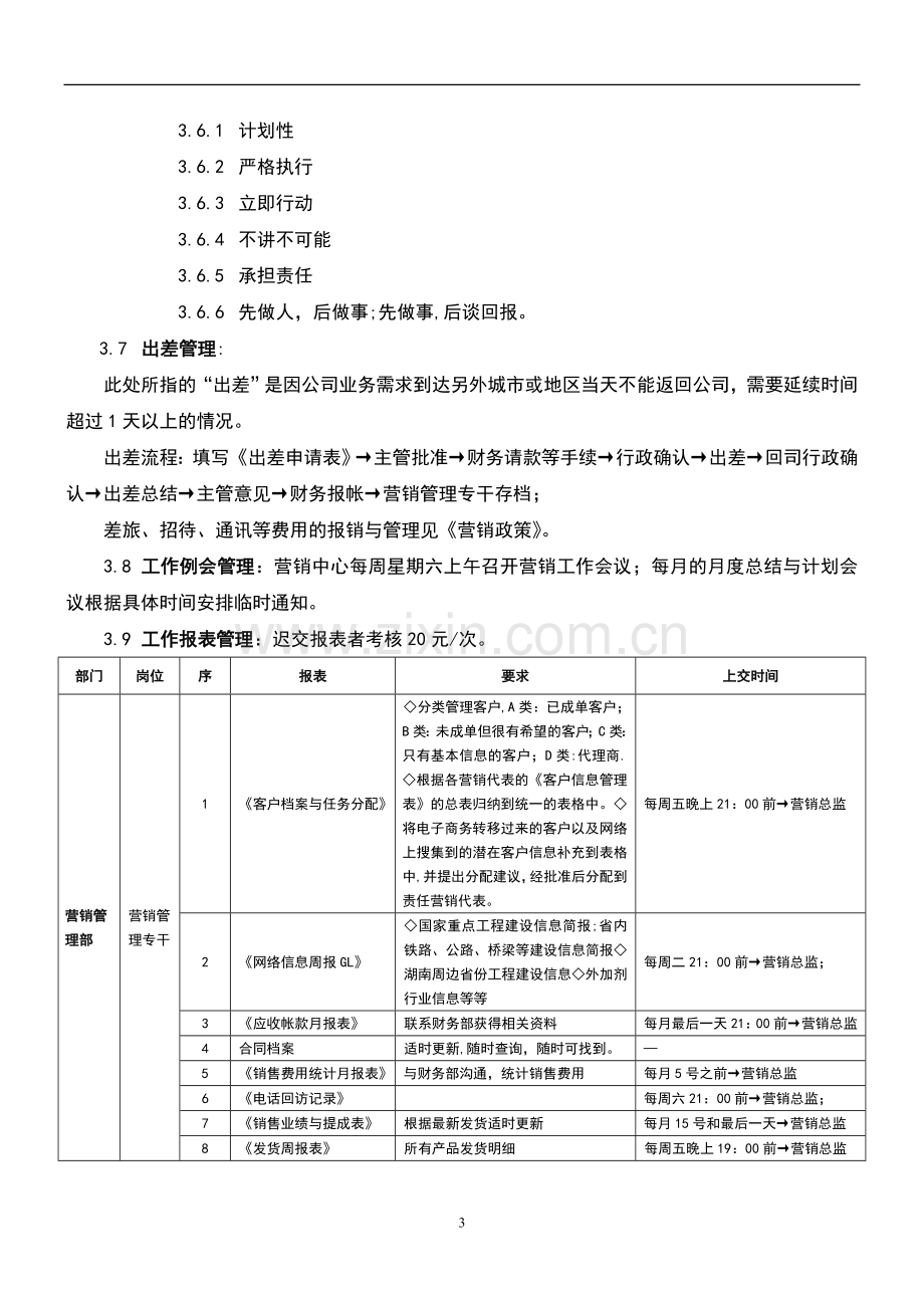 营销部管理细则.doc_第3页