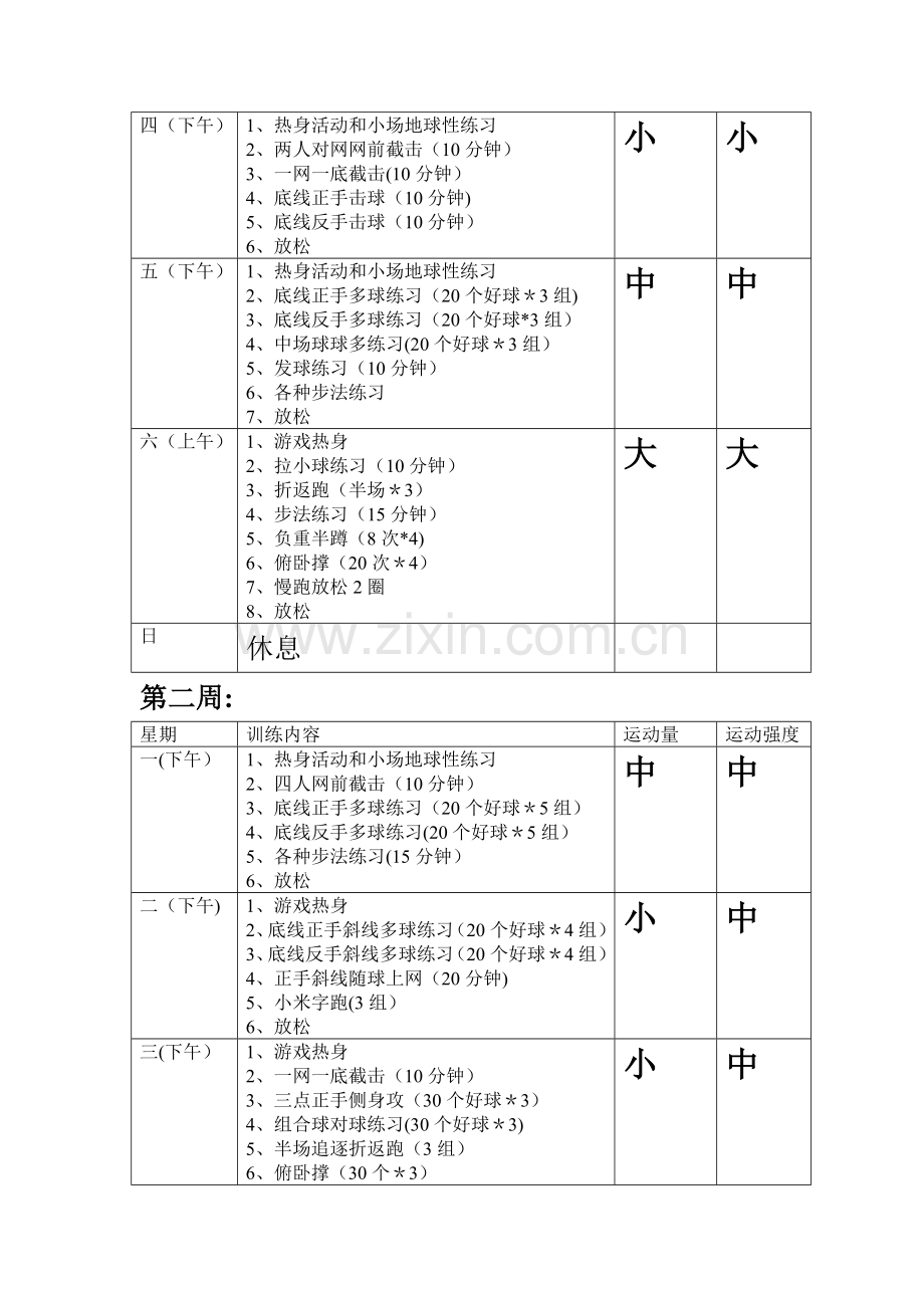 网球训练计划和体能训练计划.doc_第2页