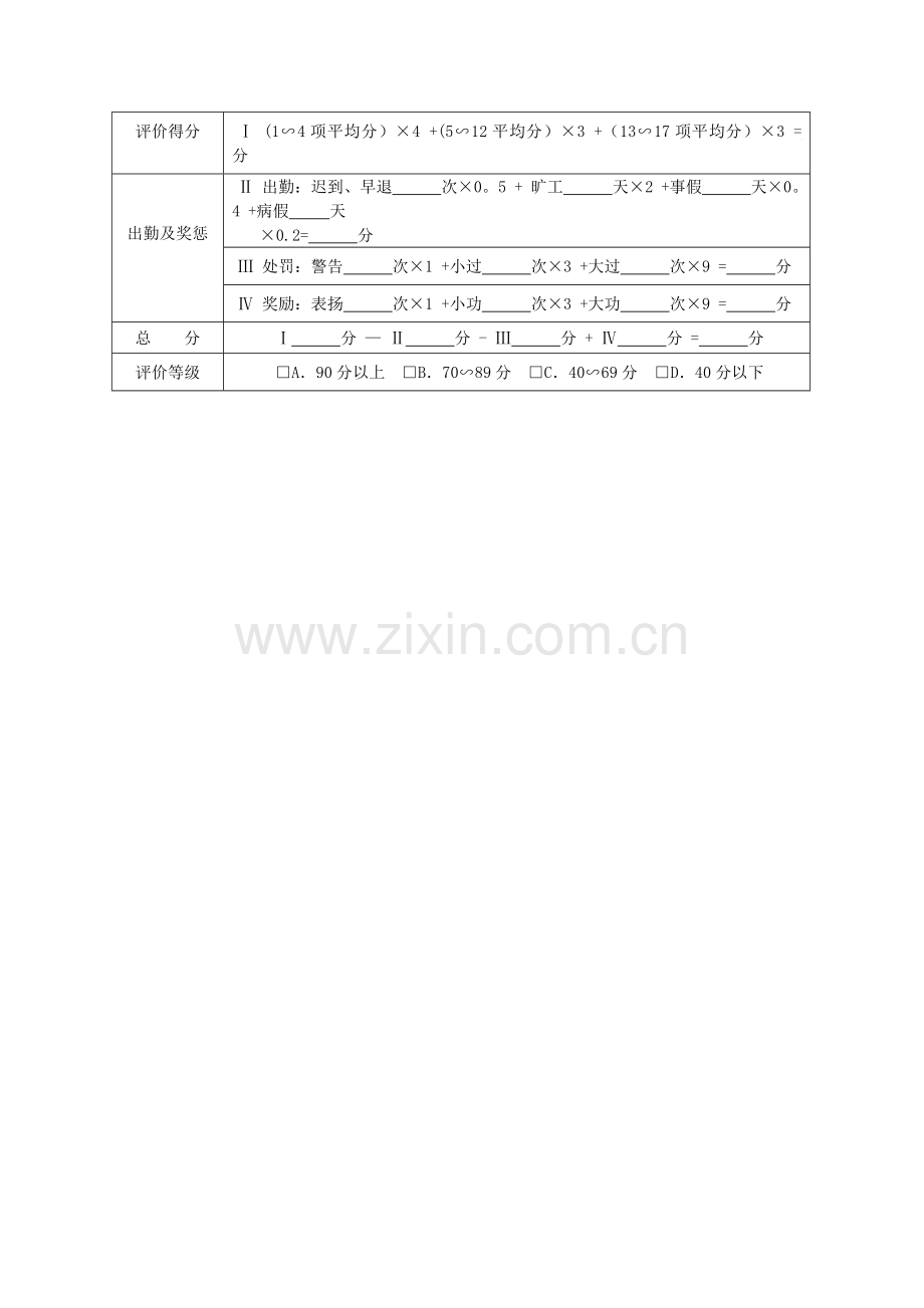 管理层自我评价表.doc_第2页