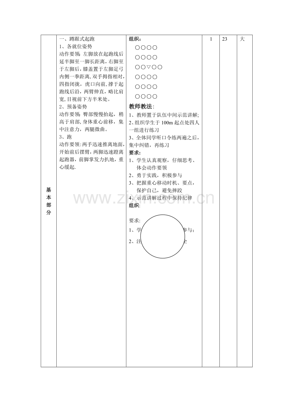 小学蹲踞式起跑教案.doc_第2页