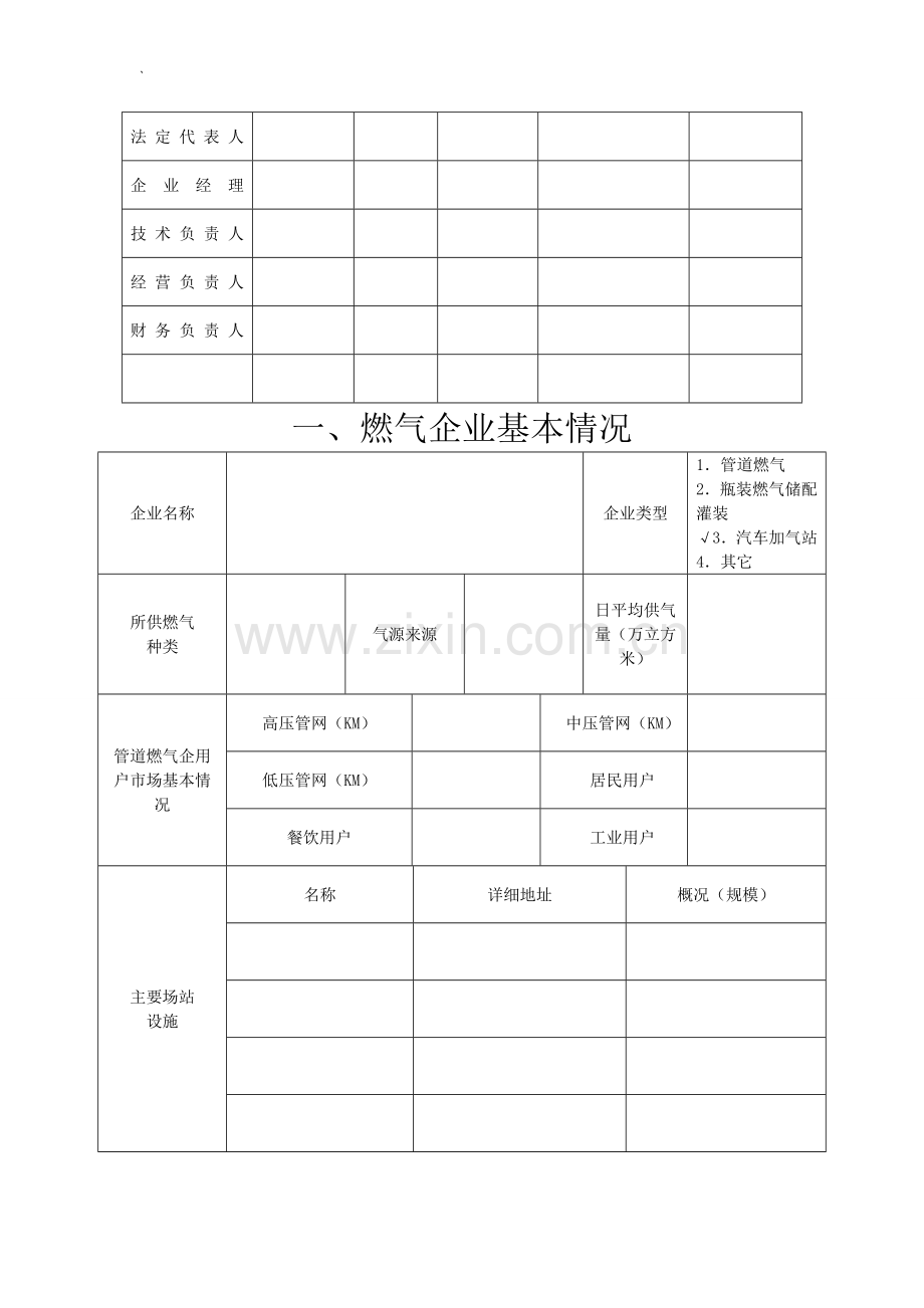 河南省燃气企业经营许可证表格.doc_第2页