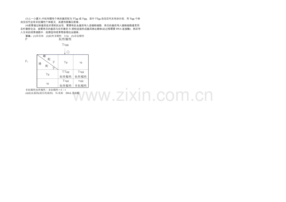 2021高考总复习优化方案生物高考真题集锦-第五单元-专题12-基因的自由组合定律-Word版含解析.docx_第2页