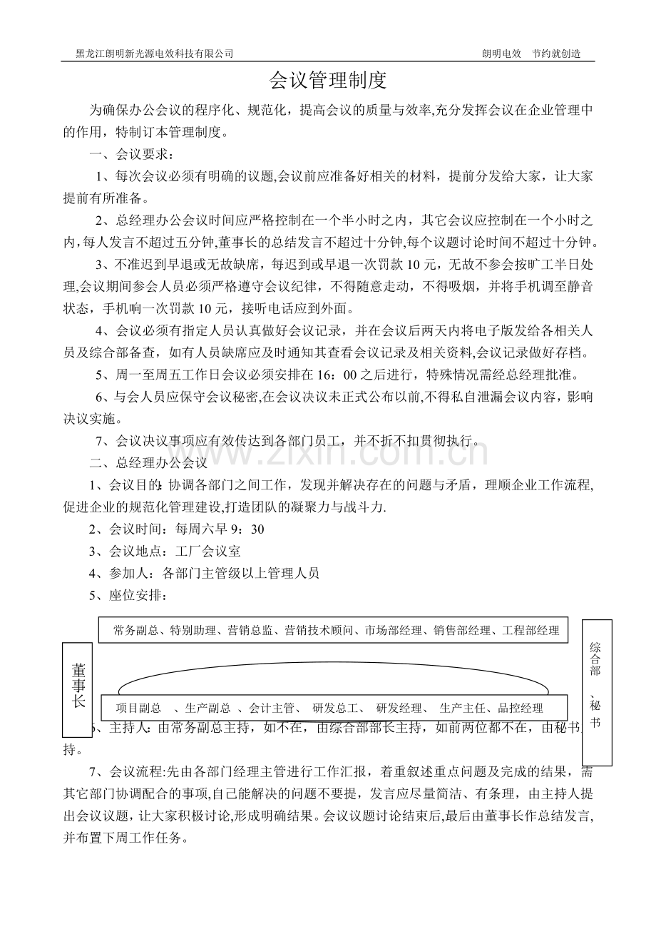 总经理办公会议管理制度3.doc_第1页