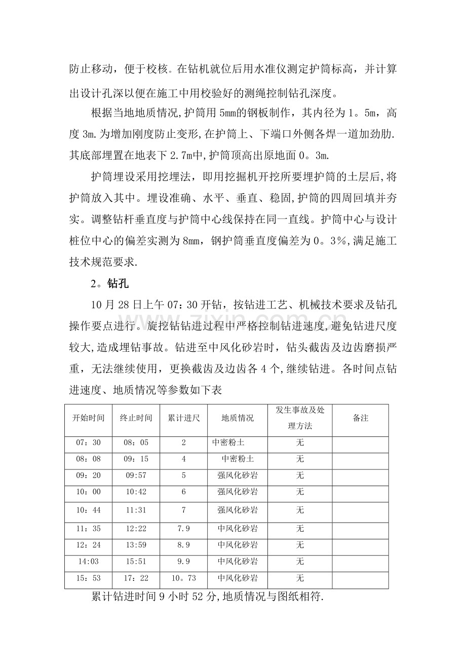 旋挖钻首件工程总结.doc_第2页