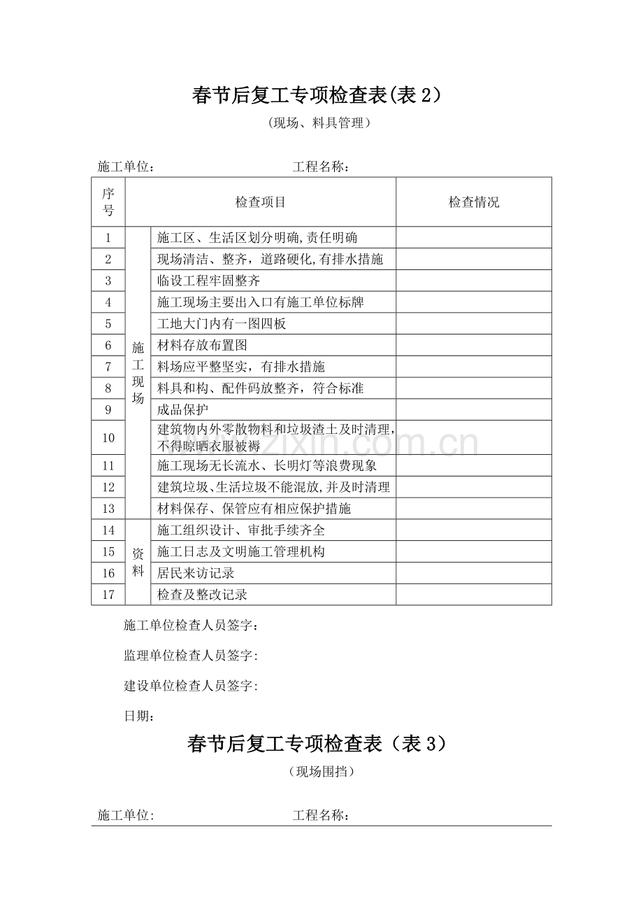 建设工程春节复工申请表附件(表1-表11).doc_第2页