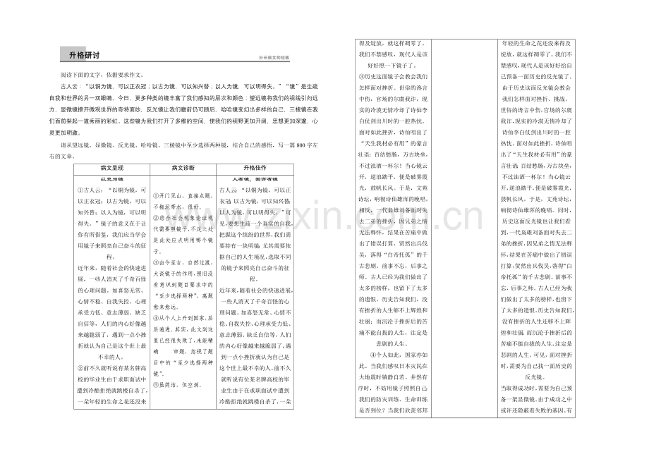 【创新设计】2020-2021学年高一语文语文版必修4学案：第四单元-单元写作-Word版含解析.docx_第2页