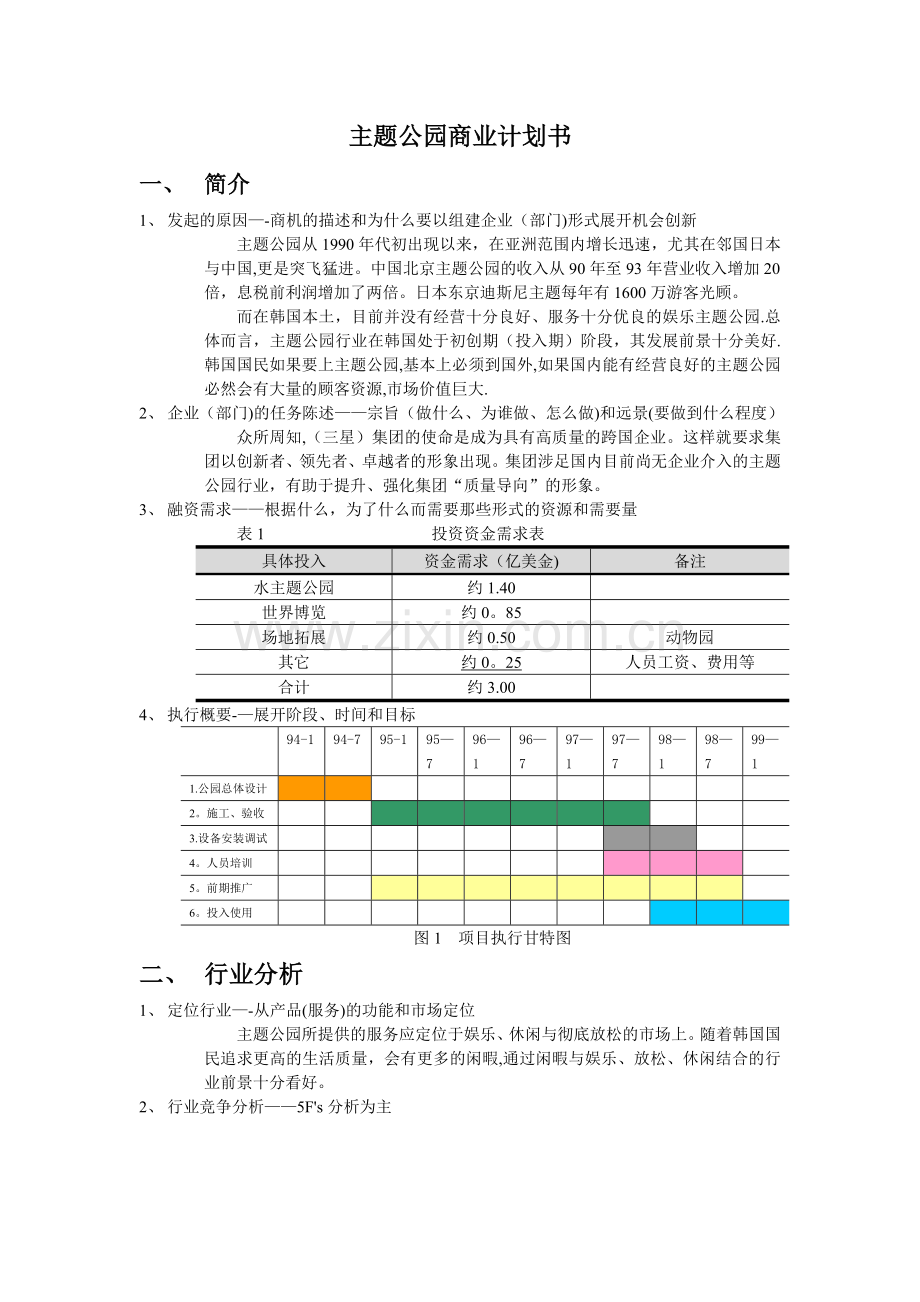 主题公园商业计划书.doc_第1页