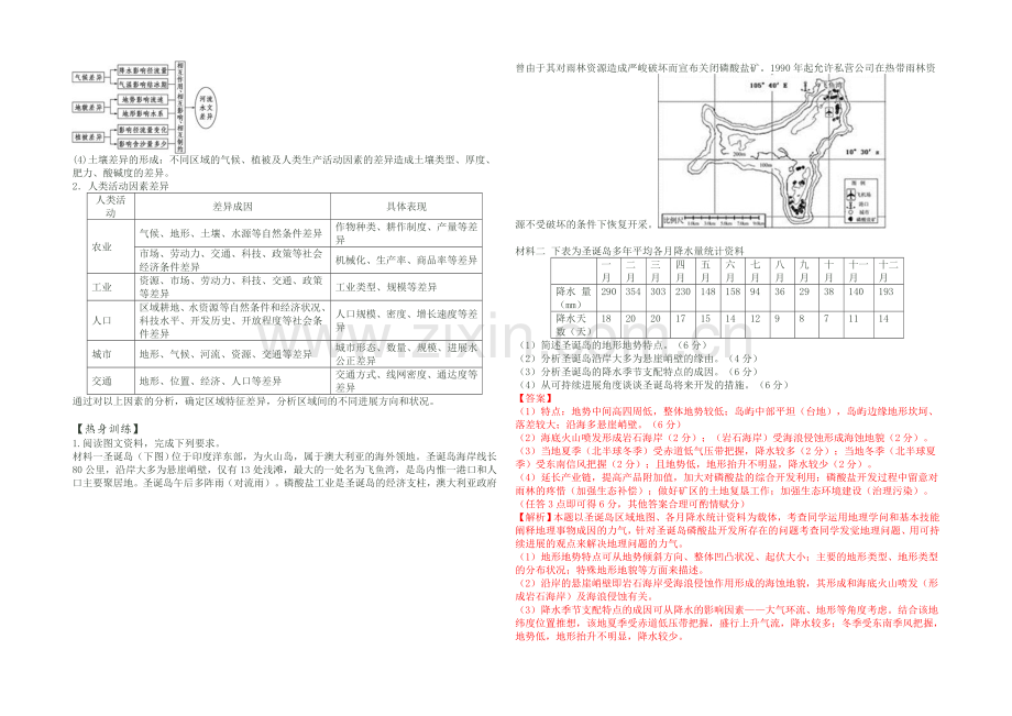 2021高考地理命题密码解读微专题25区域自然地理环境和生物开发利用-Word版含解析.docx_第2页