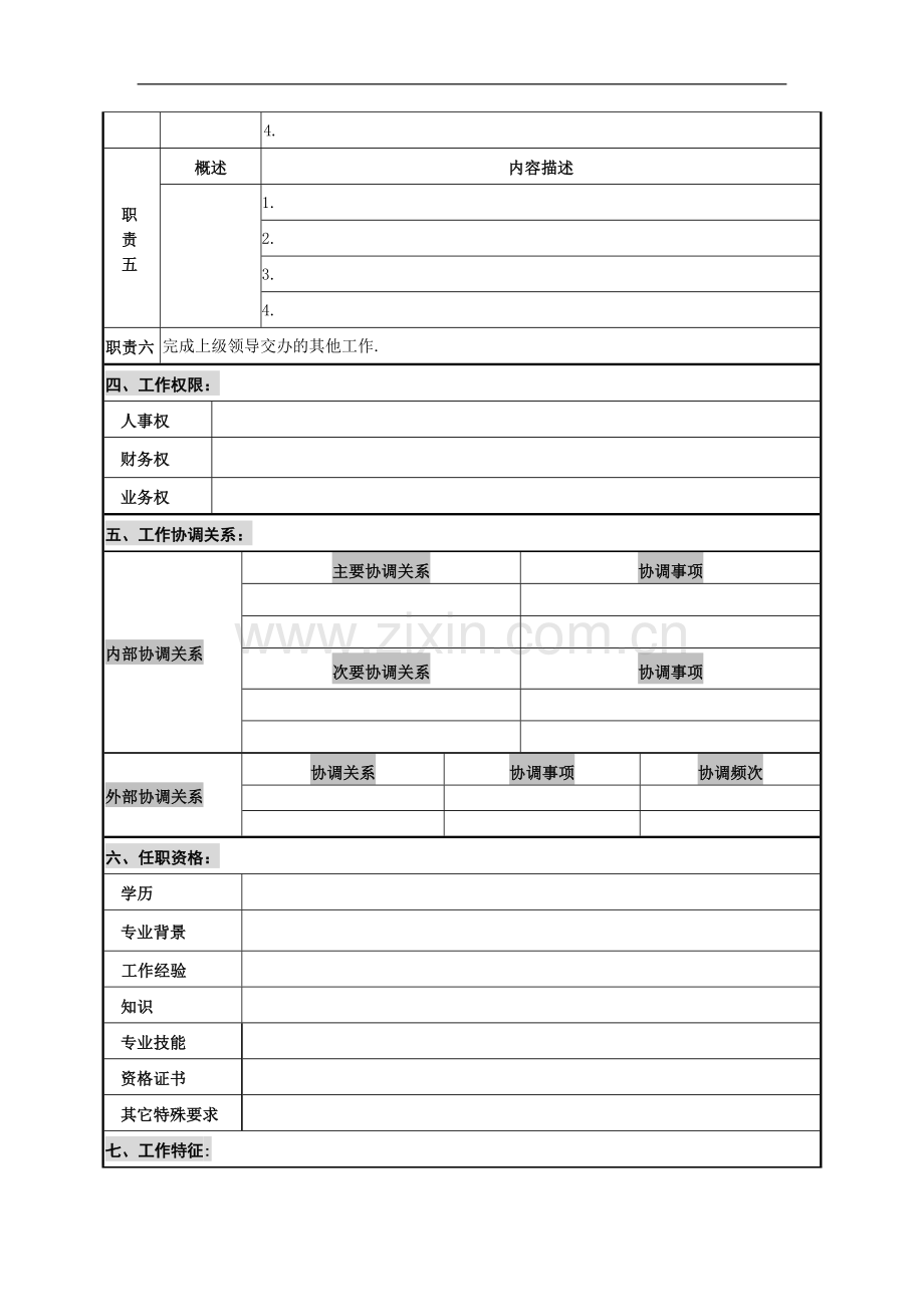 最全-通用-岗位说明书模板.docx_第2页