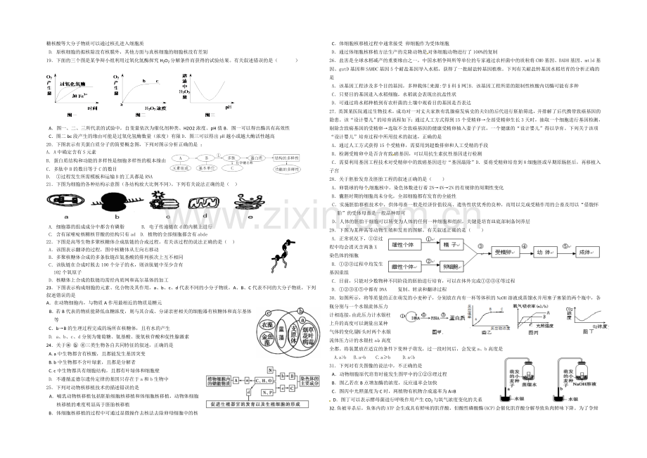 2021年高考生物小题专练系列22-Word版含答案.docx_第2页