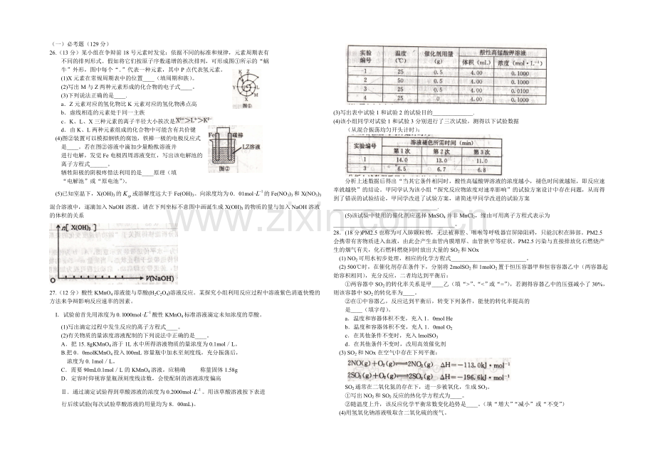 河北省保定市2021届高三上学期期末调研考试化学试题-Word版含答案.docx_第2页