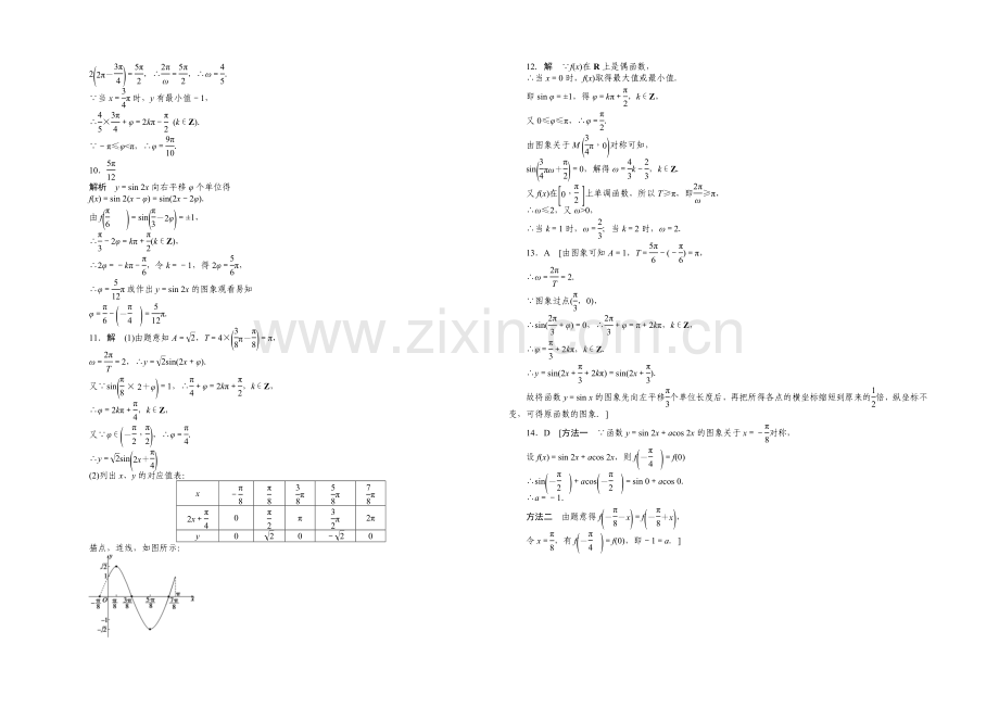 2020-2021学年高中人教B版数学必修四课时作业：1.3.1(三).docx_第3页