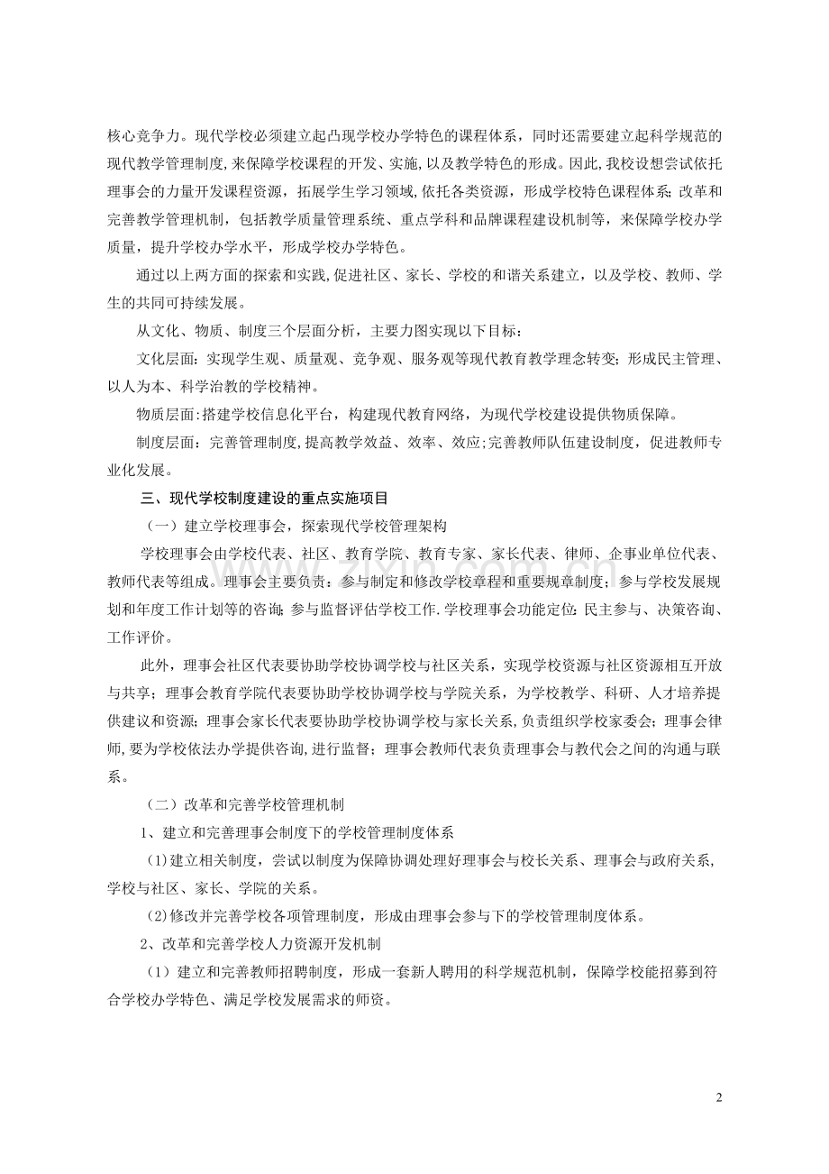 现代学校制度建设试点方案08.4.doc_第2页