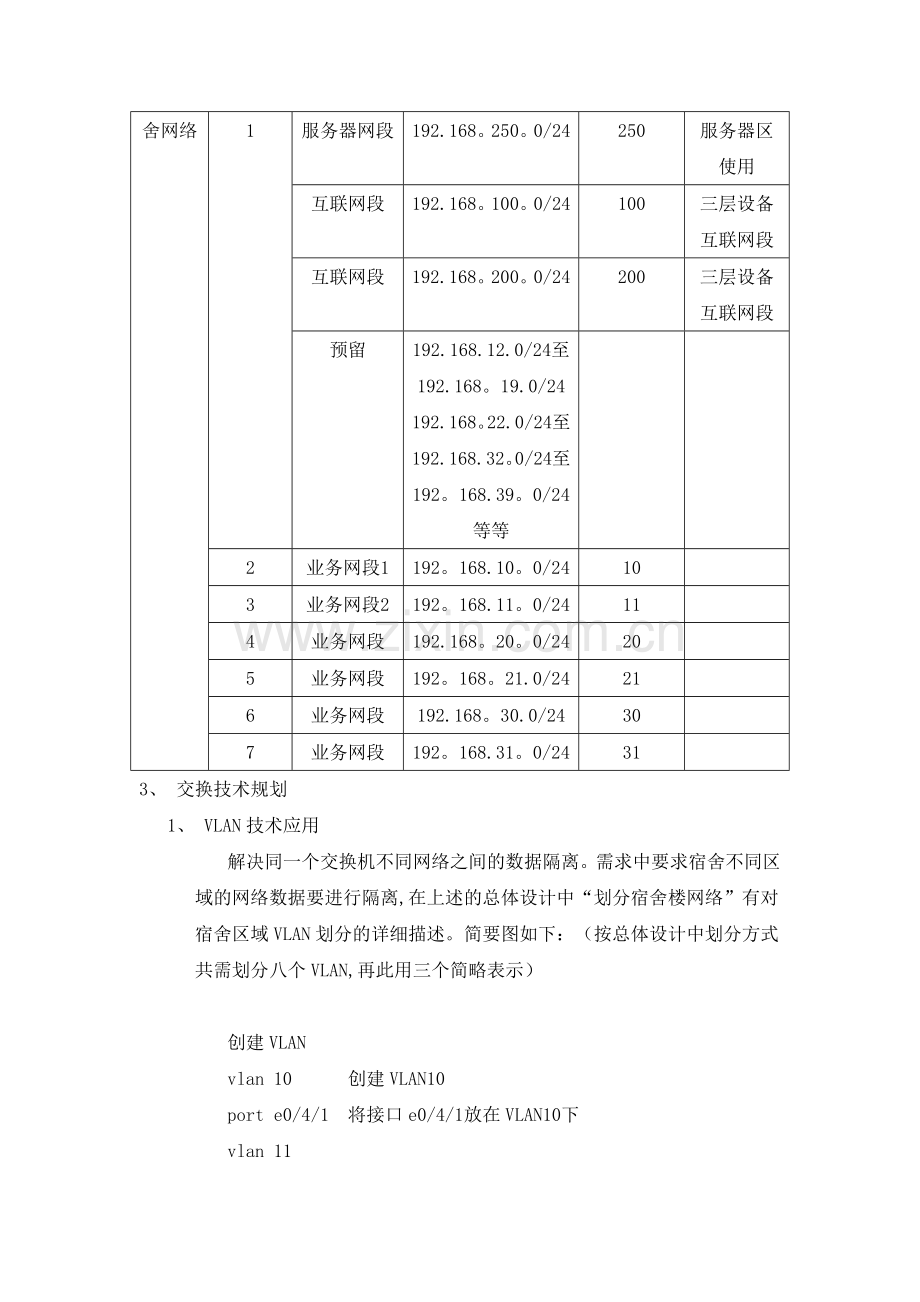 校园宿舍楼网络规划设计方案.doc_第3页