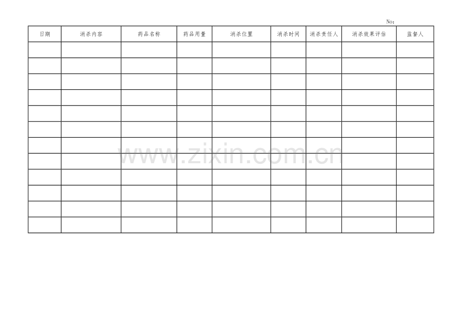 消杀工作记录表讲解学习.doc_第2页