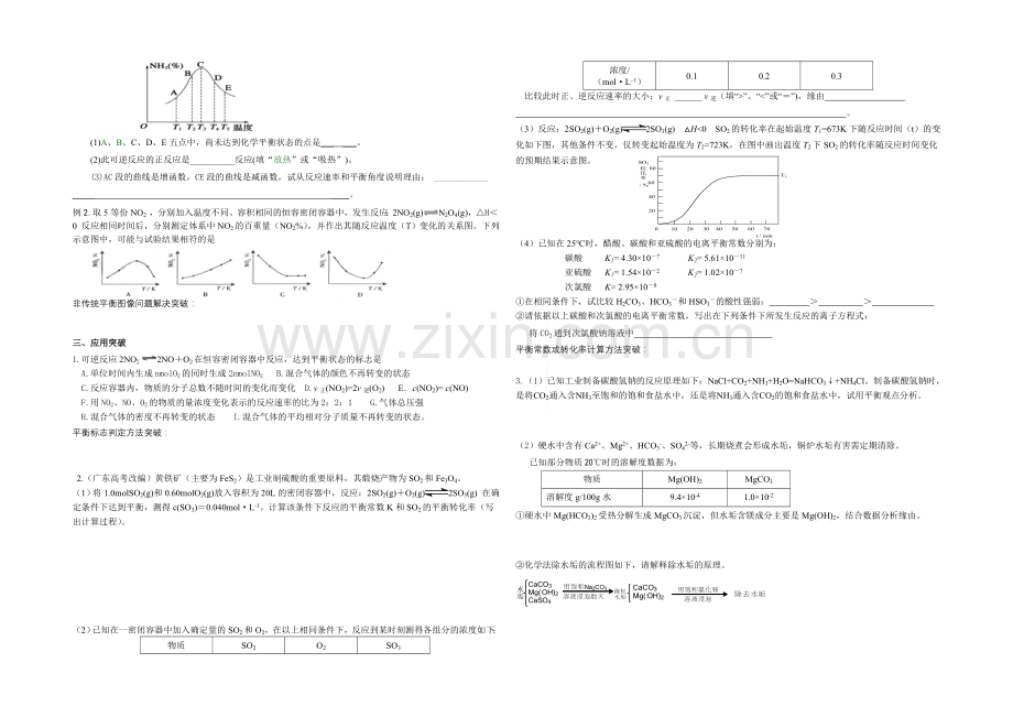 2021广东高考高三化学复习专题突破——化学平衡.docx_第2页