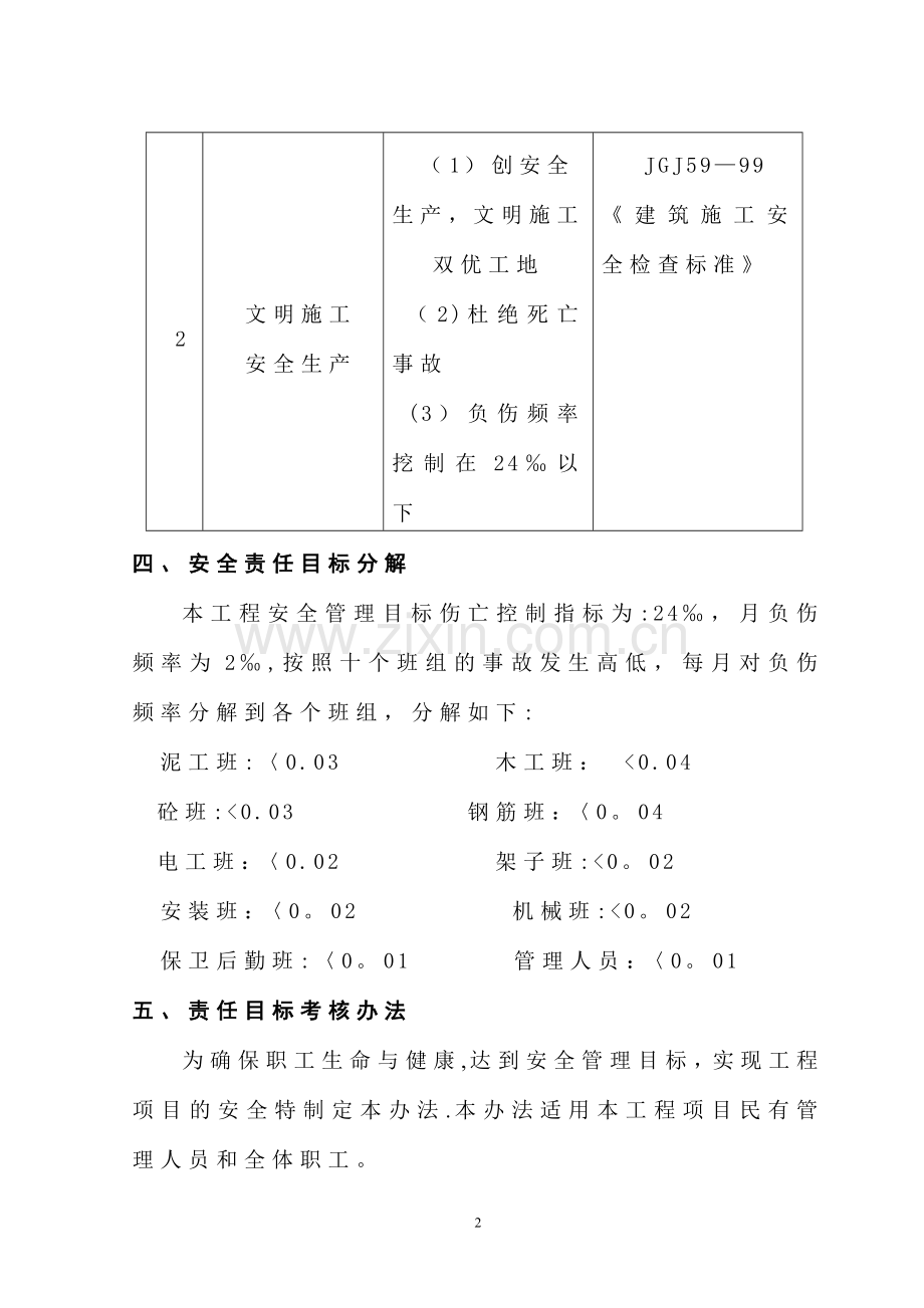 安全文明施工方案(厂房、宿舍楼).doc_第2页