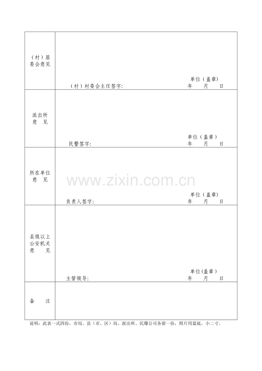 爆破作业人员政审表.doc_第2页