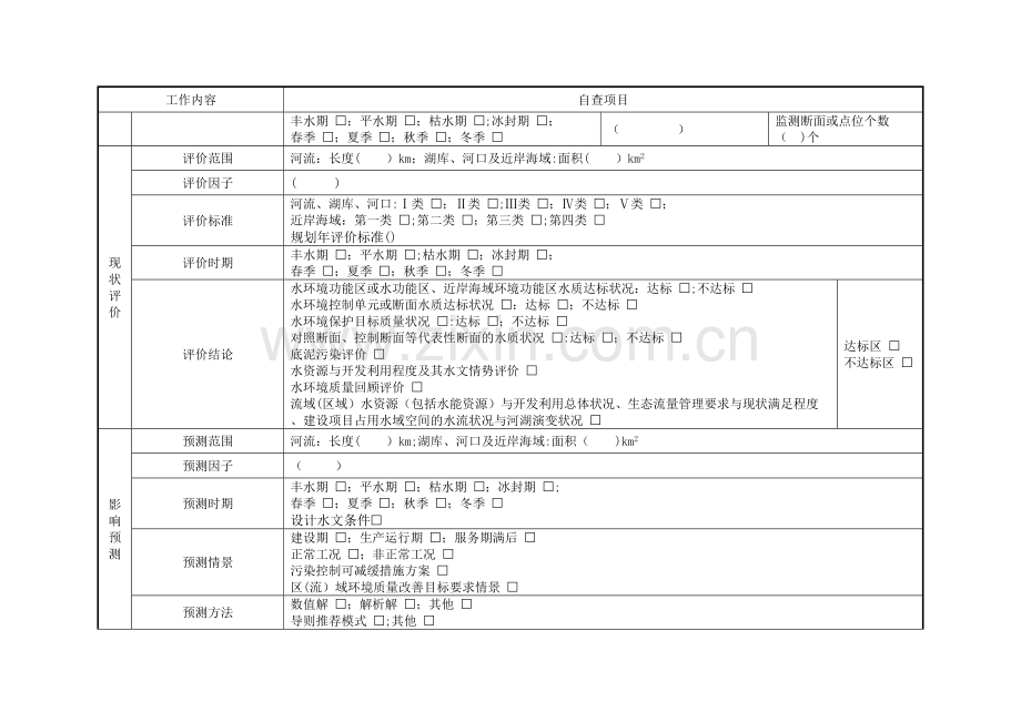 建设项目地表水环境影响评价自查表.doc_第2页