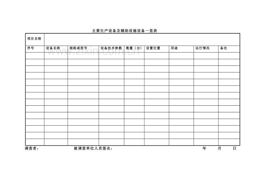 职业卫生评价调查表(预评).doc_第3页