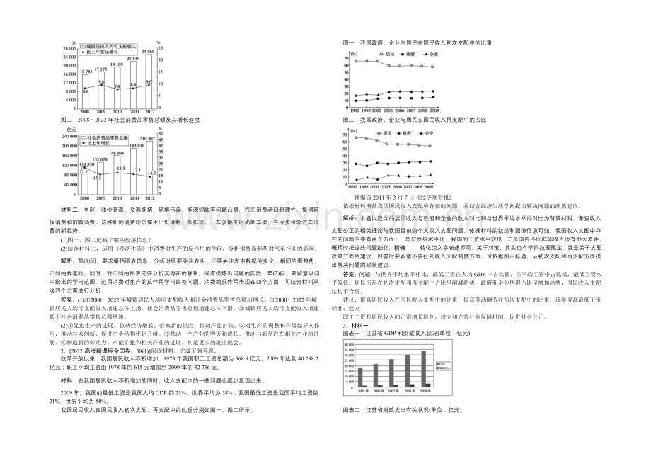 2022届高三政治大一轮复习-必修1第3单元单元优化总结-教学讲义-.docx_第2页