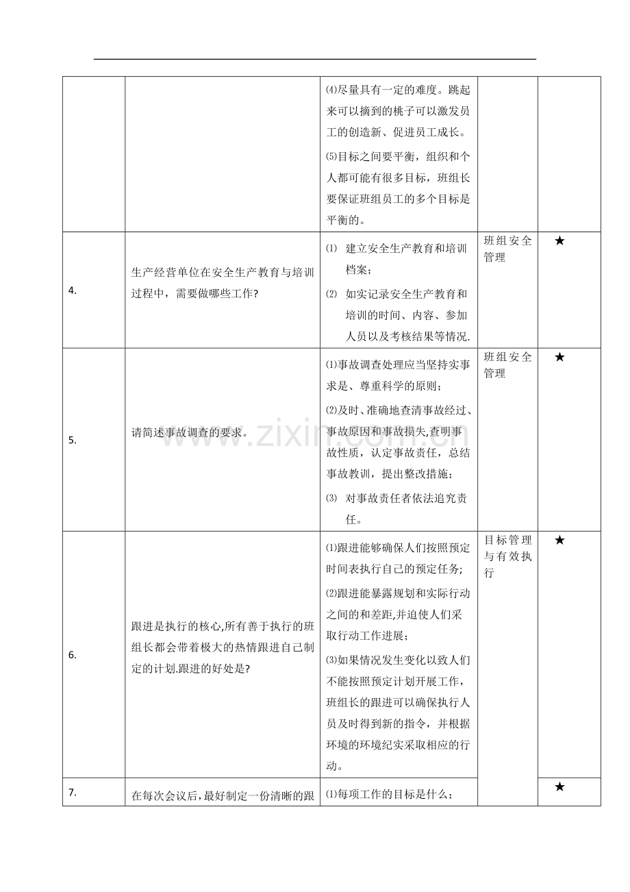 班组长竞聘试题(简答试题(通用)).doc_第2页