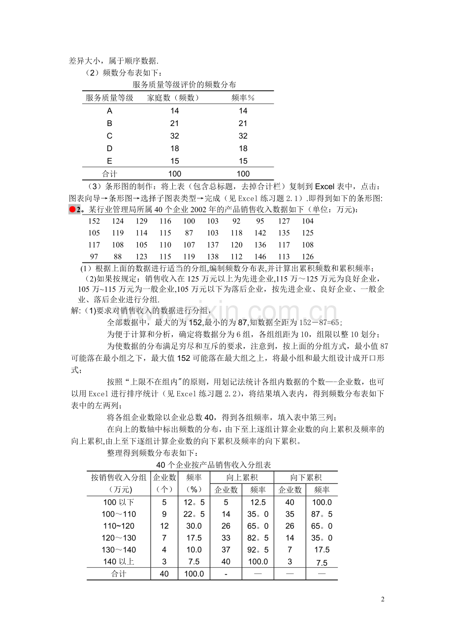 统计学第四版课后习题答案.doc_第2页