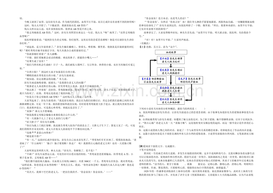 【备考专题】高考语文专题精讲与新题赏析-专题-文学类与实用类文本阅读经典精讲(一).docx_第2页