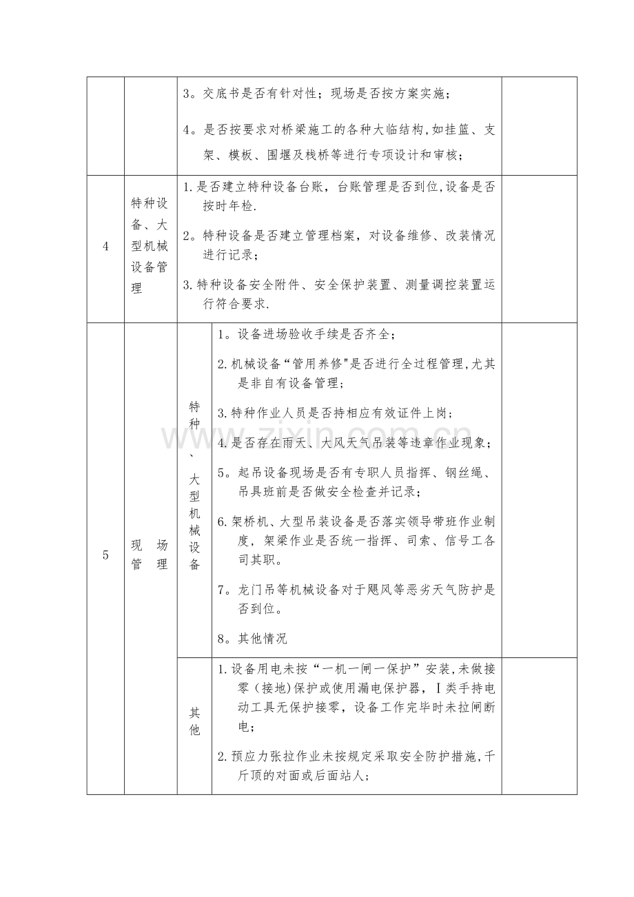 机械设备专项整治检查表.docx_第2页