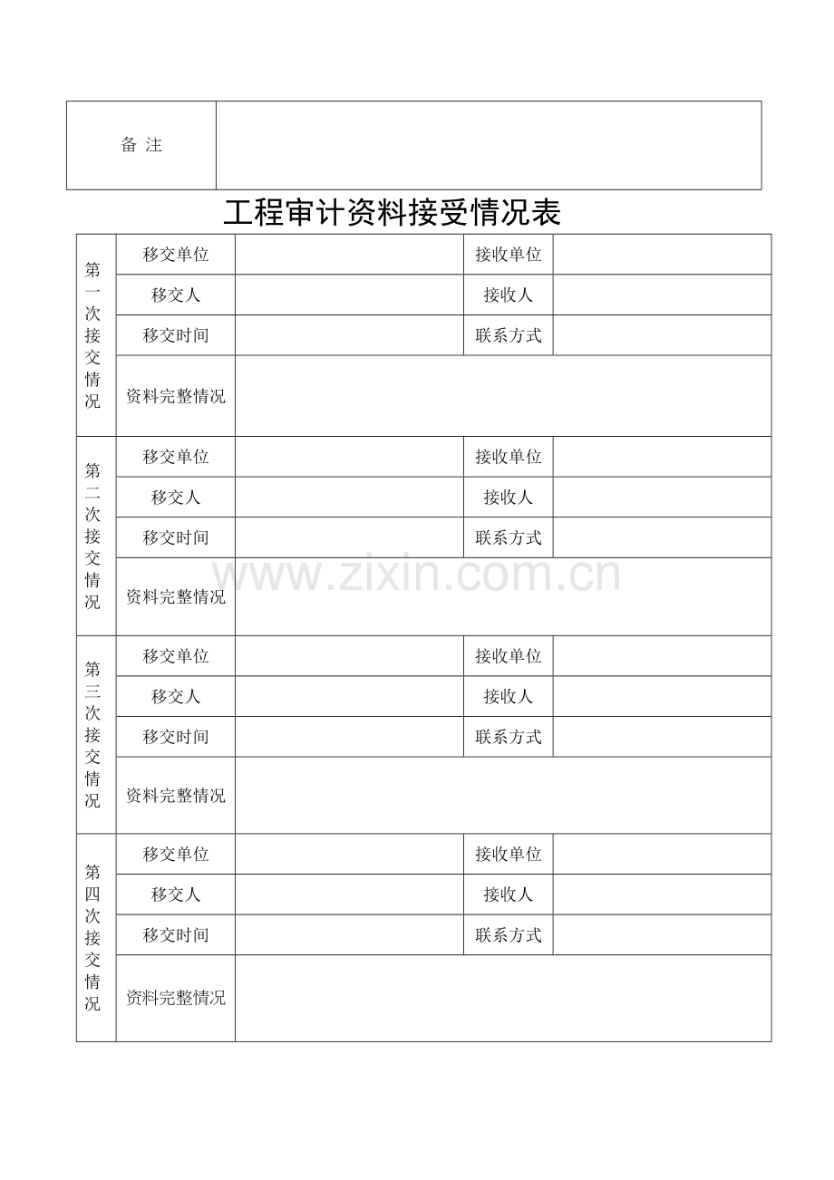 工程项目结算送审审批资料.doc_第2页