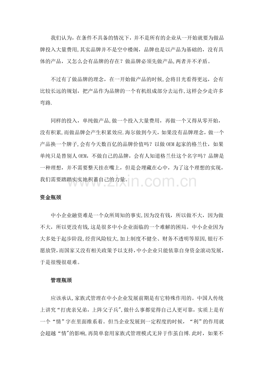 中小企业如何做强-专业优势打造核心竞争力.doc_第3页