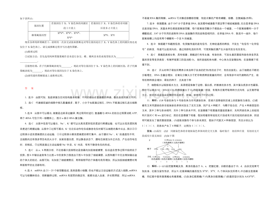 2021年高考生物二轮复习-命题素材押题.docx_第3页