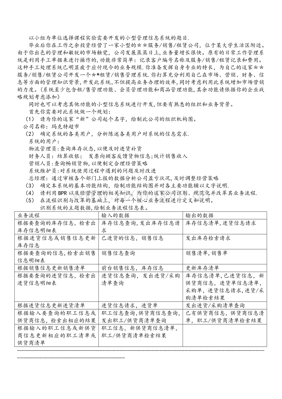 小型管理信息系统开发.doc_第1页