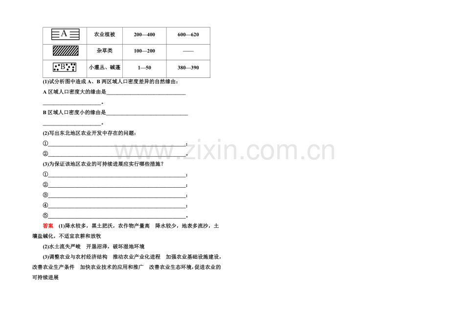 2020-2021学年高中地理必修三(中图版)同步练习：2-3.docx_第3页