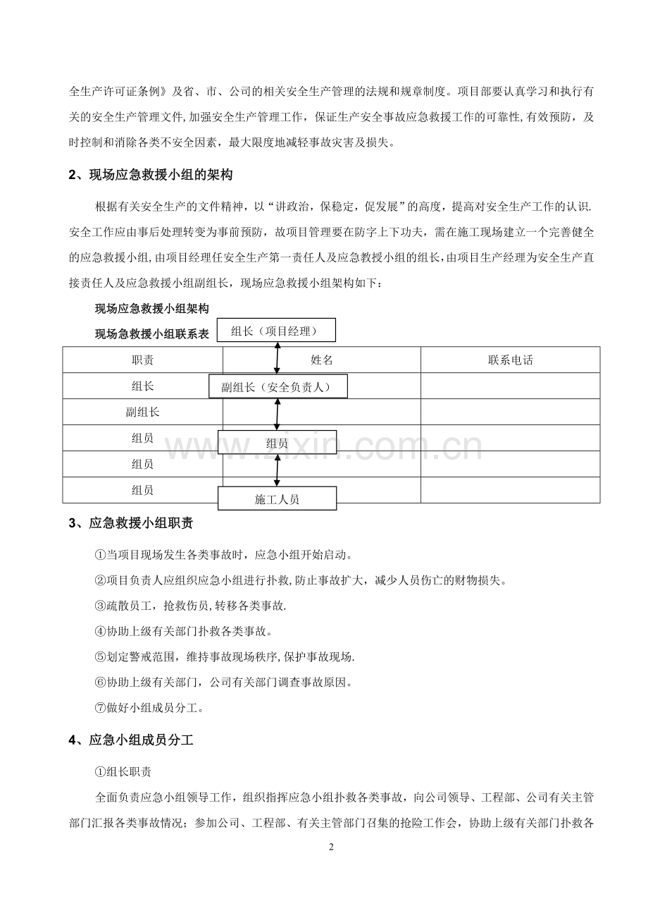 绿化工程施工应急专项施工方案.doc_第3页