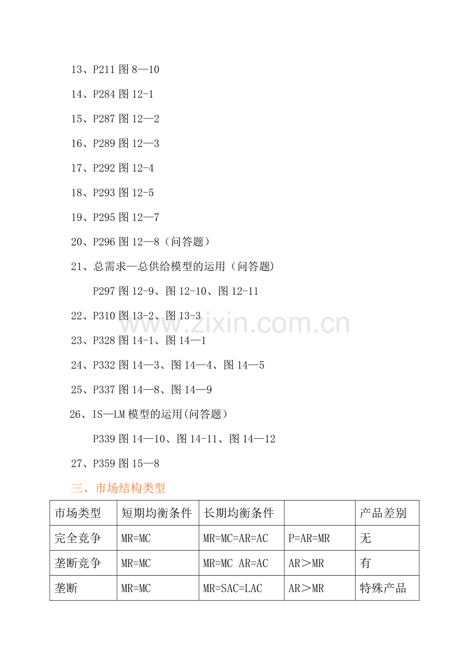 西方经济学-计算题公式.doc_第3页