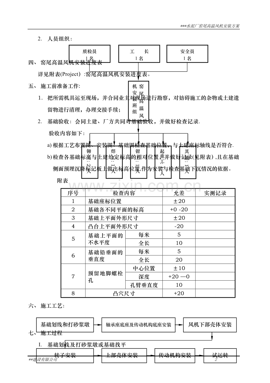 窑尾风机安装方案.doc_第2页