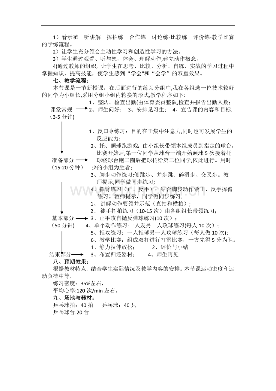 乒乓球选项课说课稿.doc_第2页