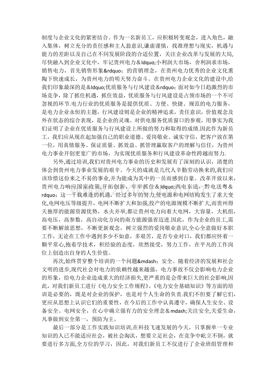 电厂新员工培训总结.docx_第2页