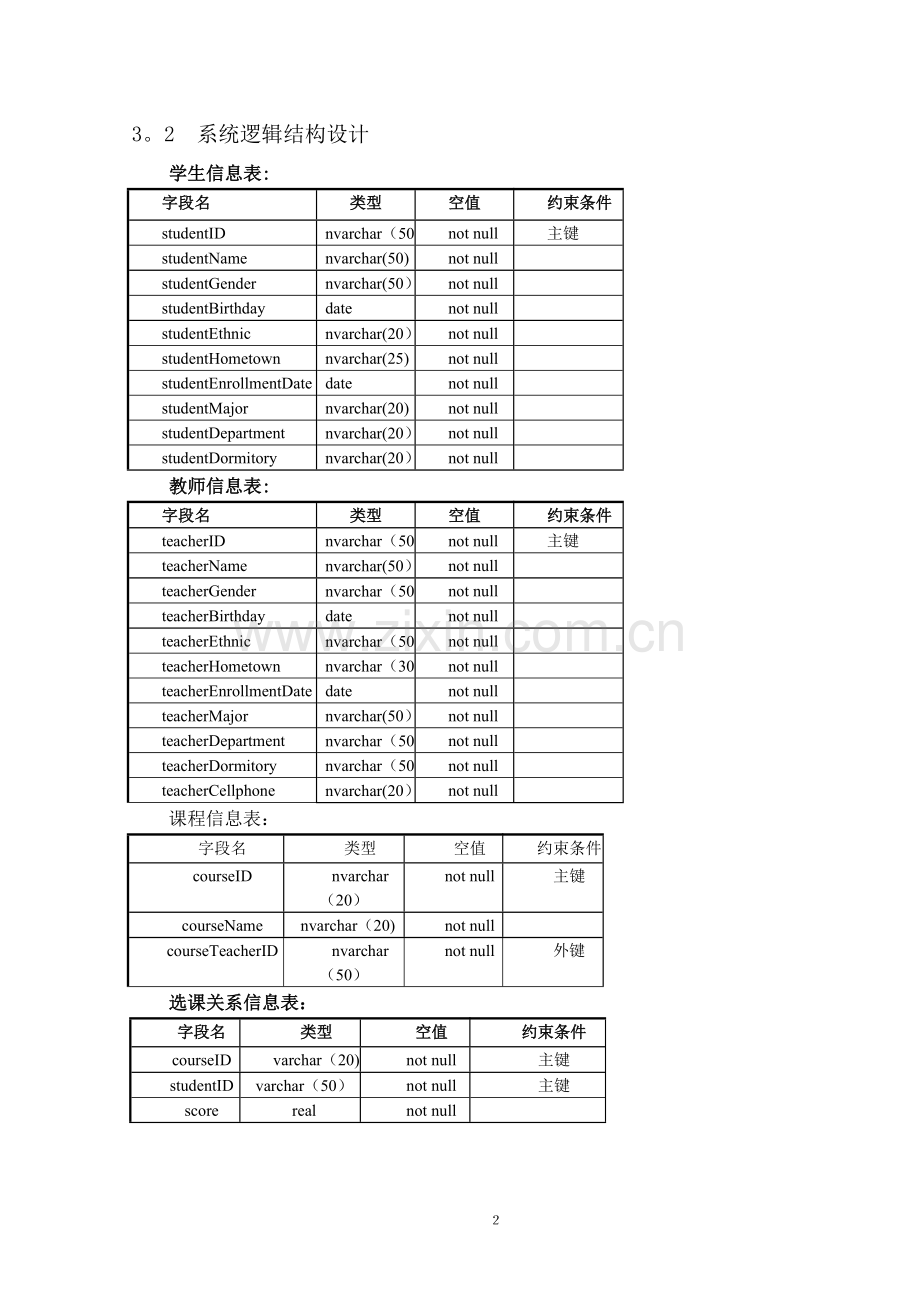 校园信息管理系统.doc_第3页