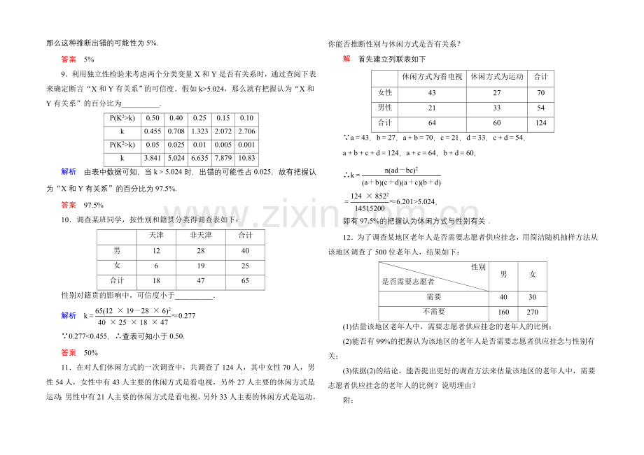 2020-2021学年人教A版高中数学选修1-2双基限时练2.docx_第3页