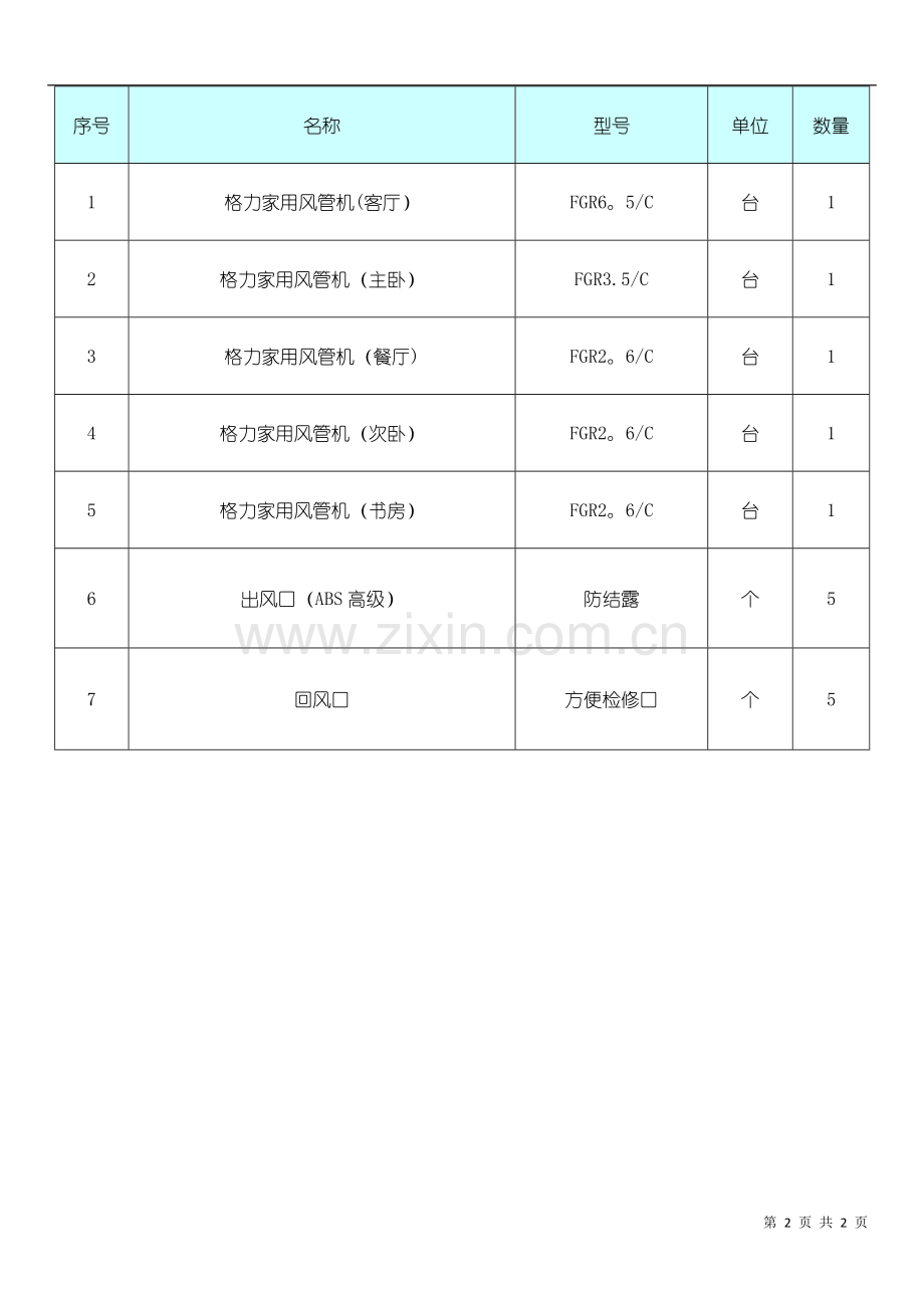 工程物业移交单.doc_第2页