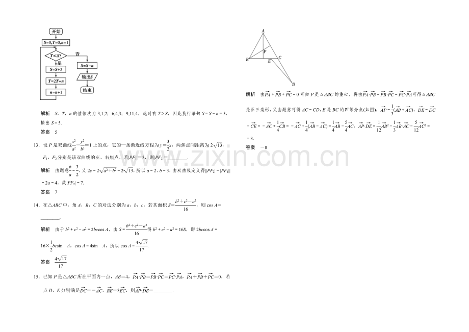 2021高考数学(四川专用-理科)二轮限时练3.docx_第3页