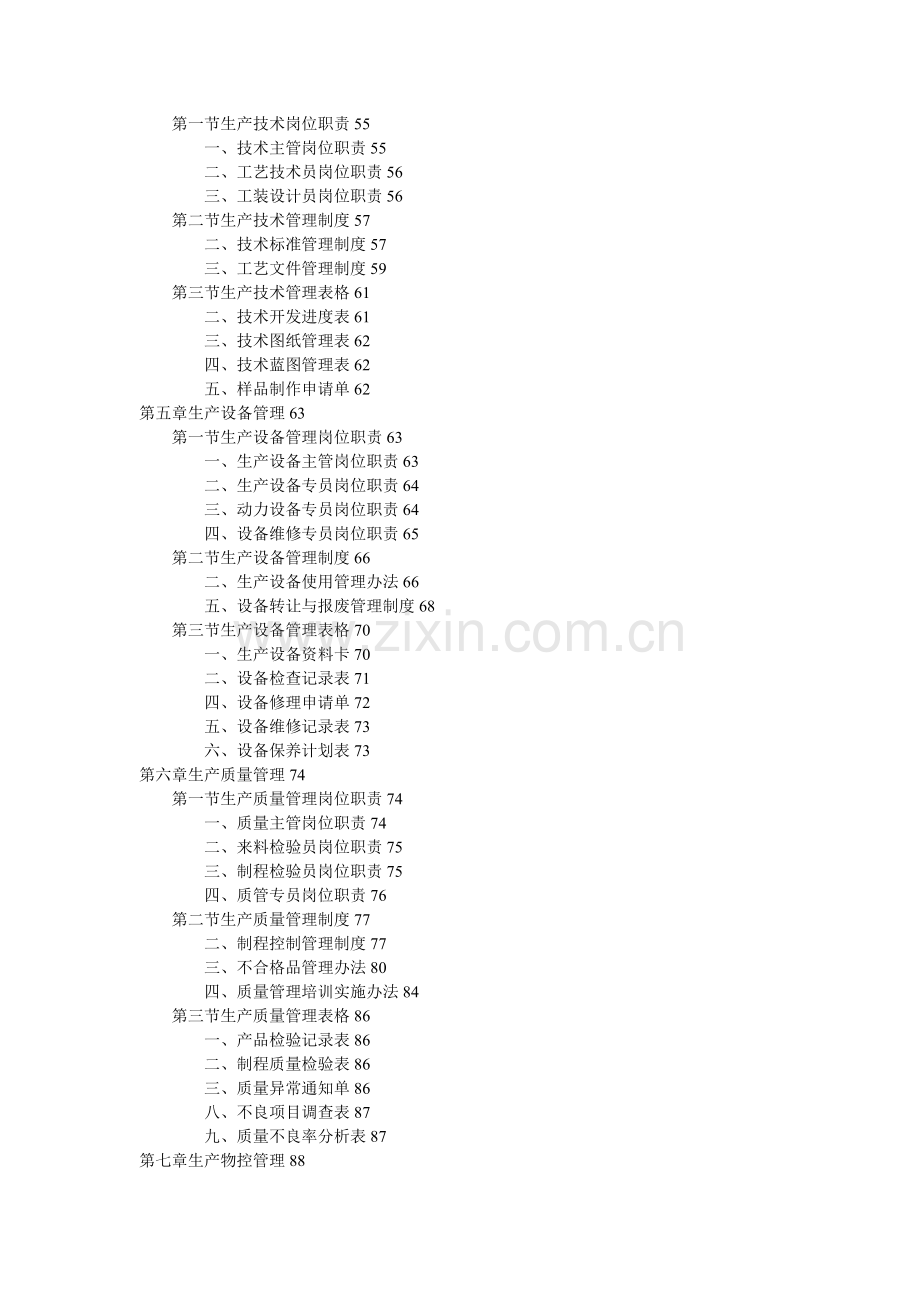 工厂生产规范管理表格.doc_第2页