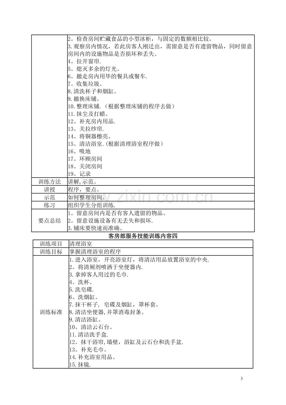 客房实训计划.doc_第3页