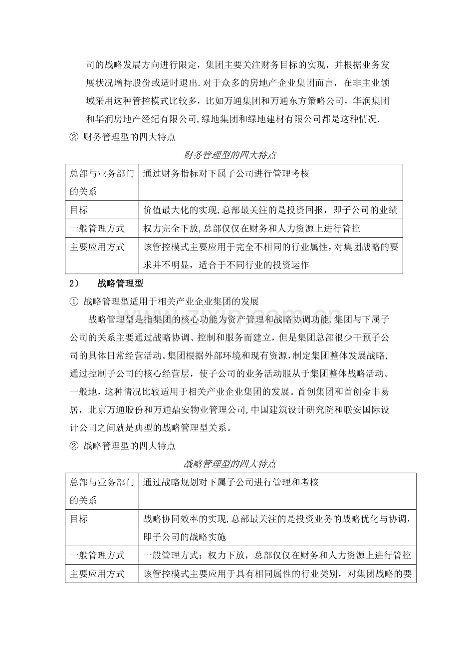 组织管控之剖析房地产企业集团“三种管控模式”.doc_第3页