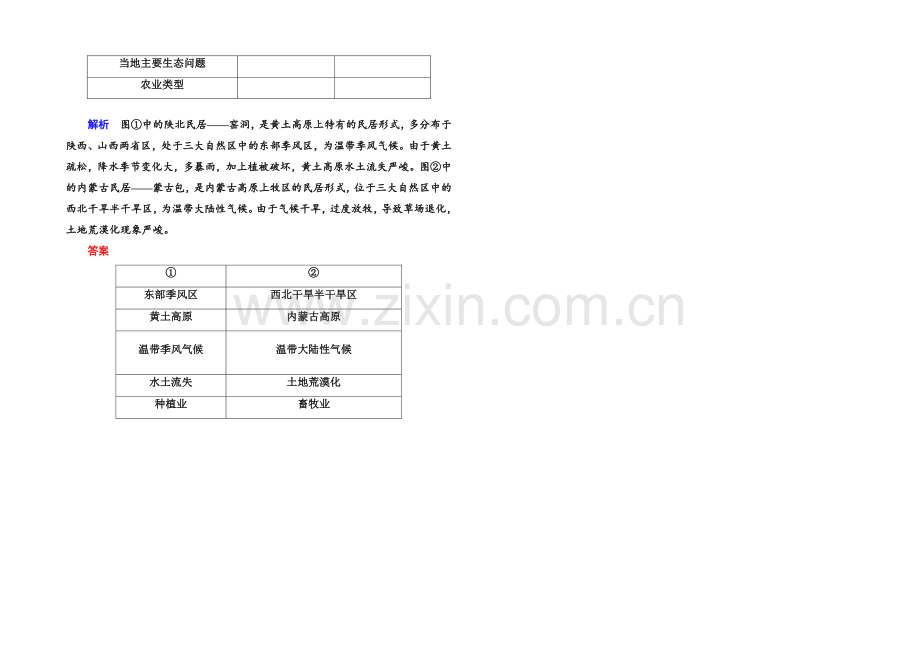 2020-2021学年高中地理中图版必修三-1-1-区域地理环境和人类活动.docx_第3页