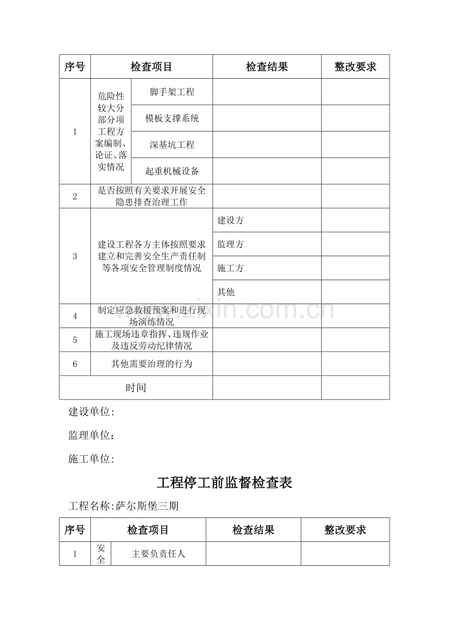 工程停工前检查表.doc_第2页